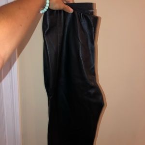 (SOLD)
 Leather Pants Forever 21